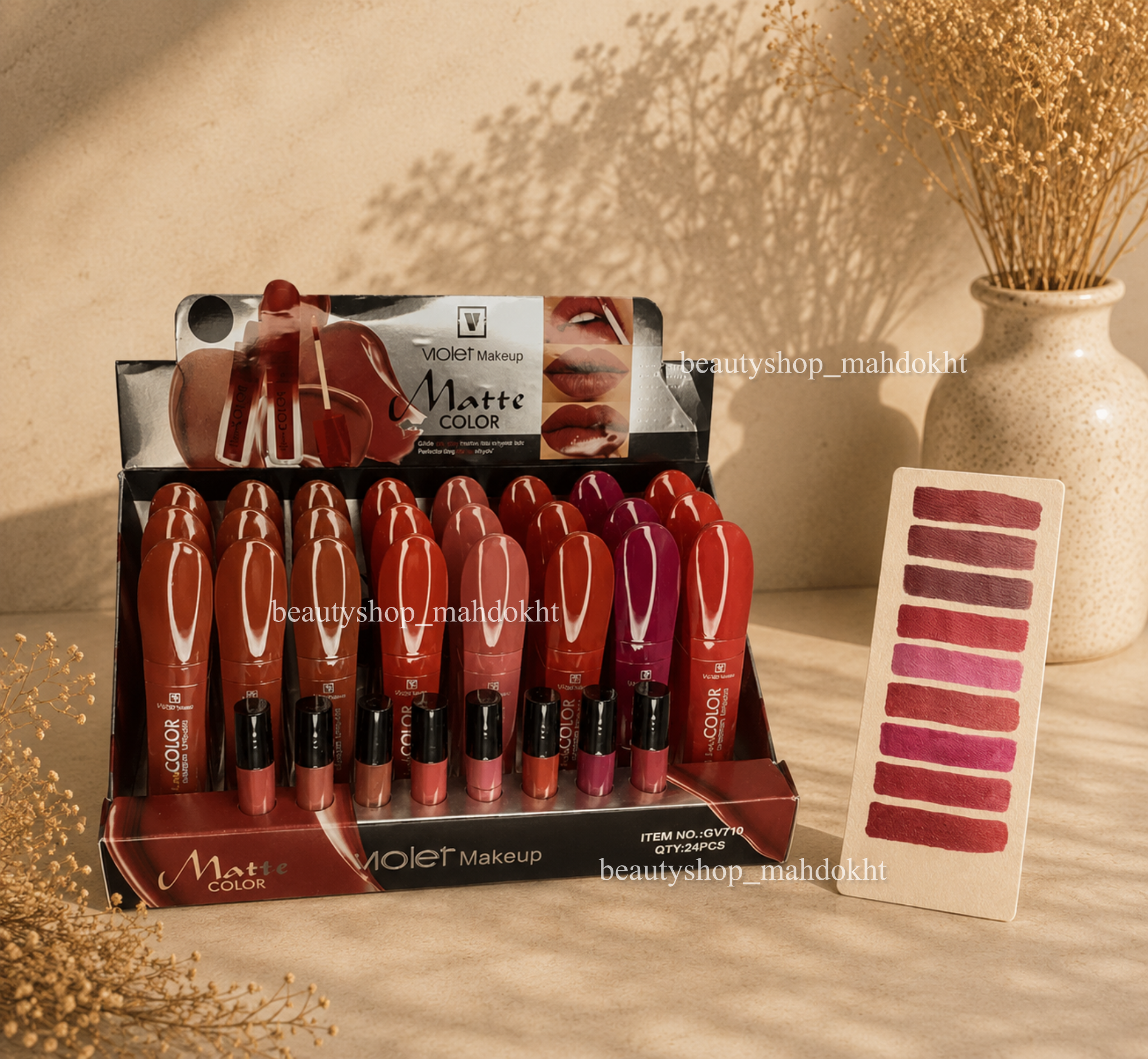 رژلب مایع ویولت  violet