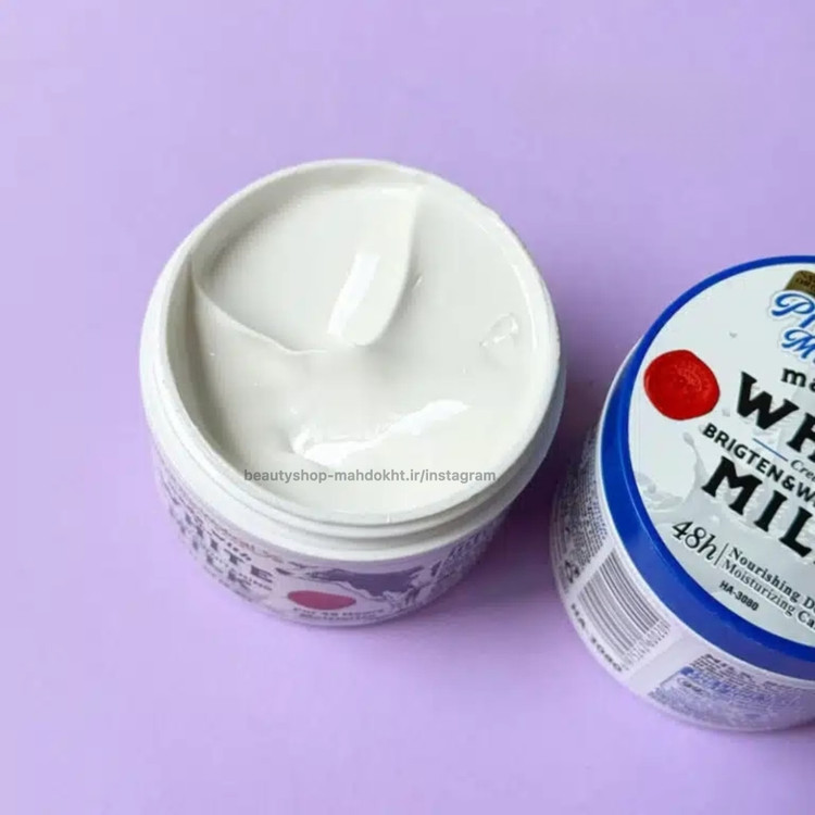 کرم روشن کننده و آبرسان مدل White Milk