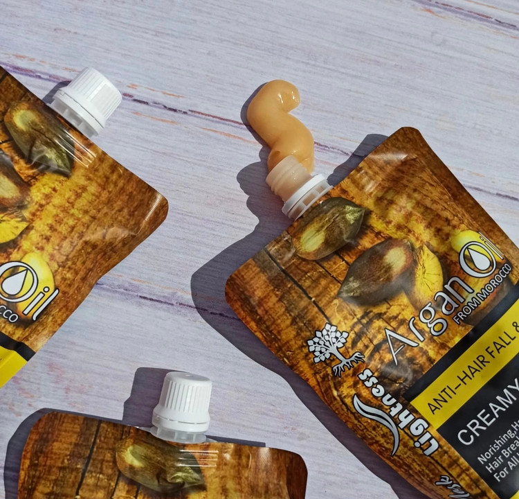 ماسک مو روغن آرگان مغذی مو اصل اسلواکی مدل ساندیسی