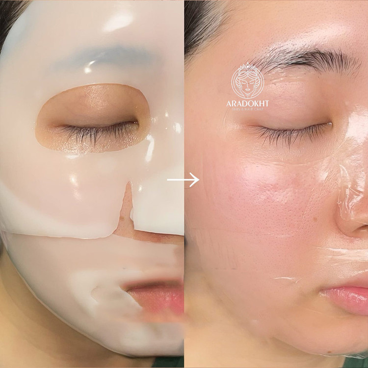 ماسک ورقه ای کلاژن و جوانساز(۴ ساعته)