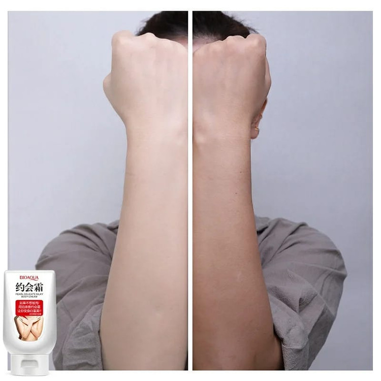 کرم سفید کننده فوری و طبیعی بدن 🧖🏻♀️🪞🧴