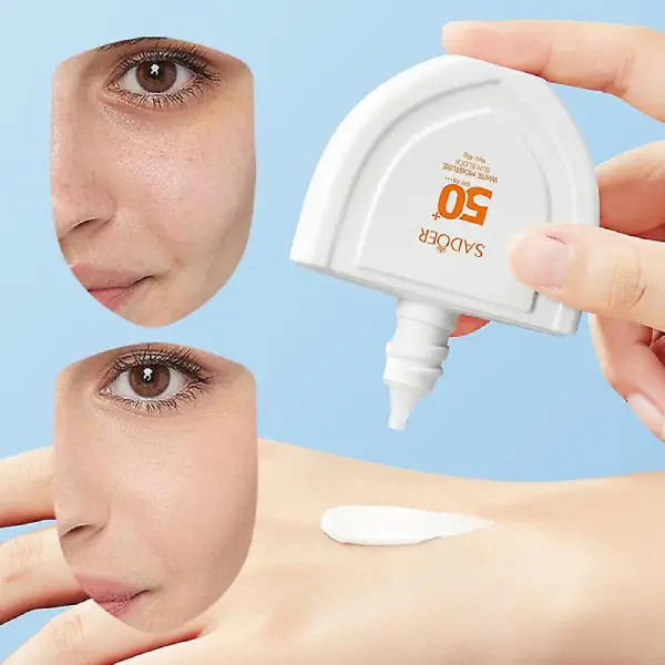 ضدآفتاب بی رنگ (روشن کننده پوست) spf 50 حجم 40 گرمی🧡